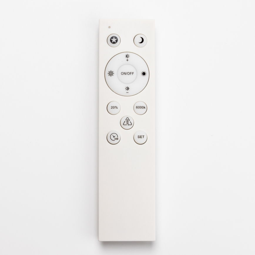 Brilagi - LED Stmívatelné stropní svítidlo SMART STARS LED/24W/230V pr. 38 cm 3000-6000K Wi-Fi Tuya Beacon + dálkové ovládání