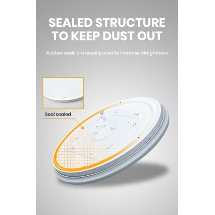 Brilagi - LED Stmívatelné stropní svítidlo SMART STARS LED/36W/230V pr. 48 cm 3000-6000K Wi-Fi Tuya Beacon + dálkové ovládání