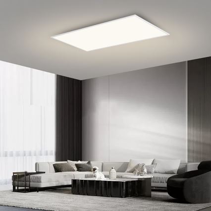 Brilagi - LED Stmívatelné stropní svítidlo SLIMFRAME LED/80W/230V 120x60 cm 3000-6000K bílá + dálkové ovládání