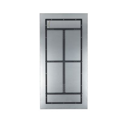 Brilagi - LED Stmívatelné stropní svítidlo SLIMFRAME LED/80W/230V 120x60 cm 3000-6000K černá + dálkové ovládání