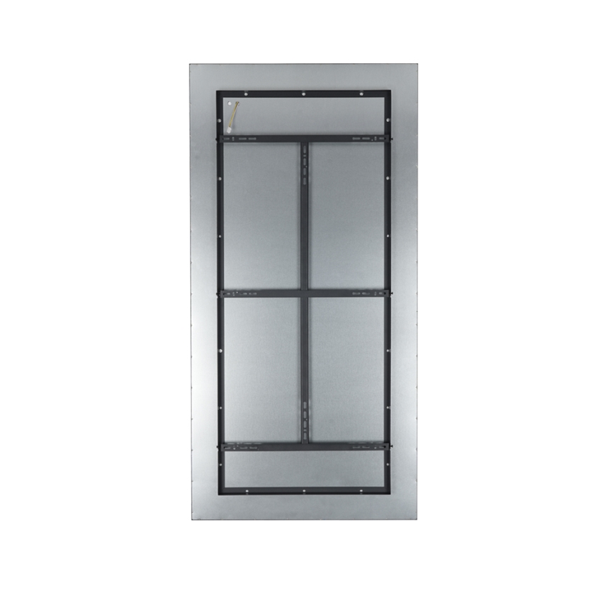 Brilagi - LED Stmívatelné stropní svítidlo SLIMFRAME LED/80W/230V 120x60 cm 3000-6000K černá + dálkové ovládání