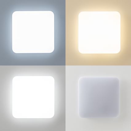 Brilagi - LED Stmívatelné stropní svítidlo SMART LED/24W/230V 43x43 cm 3000-6000K Wi-Fi Tuya Beacon + dálkové ovládání