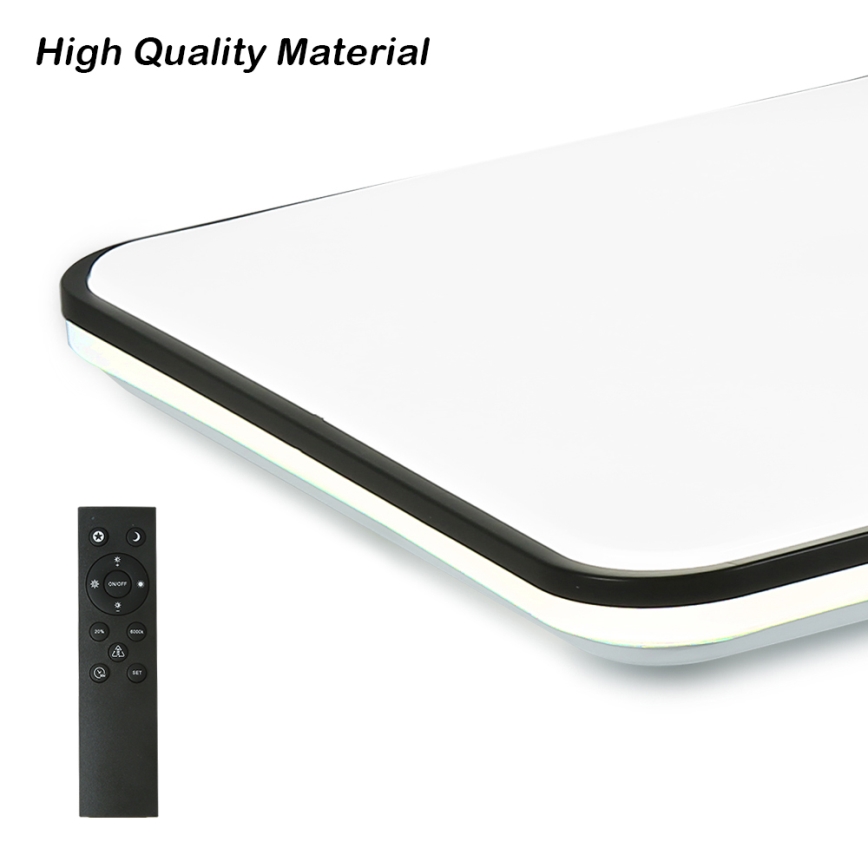 Brilagi - LED Stmívatelné stropní svítidlo SMART LED/24W/230V 43x43 cm 3000-6000K Wi-Fi Tuya Beacon + dálkové ovládání