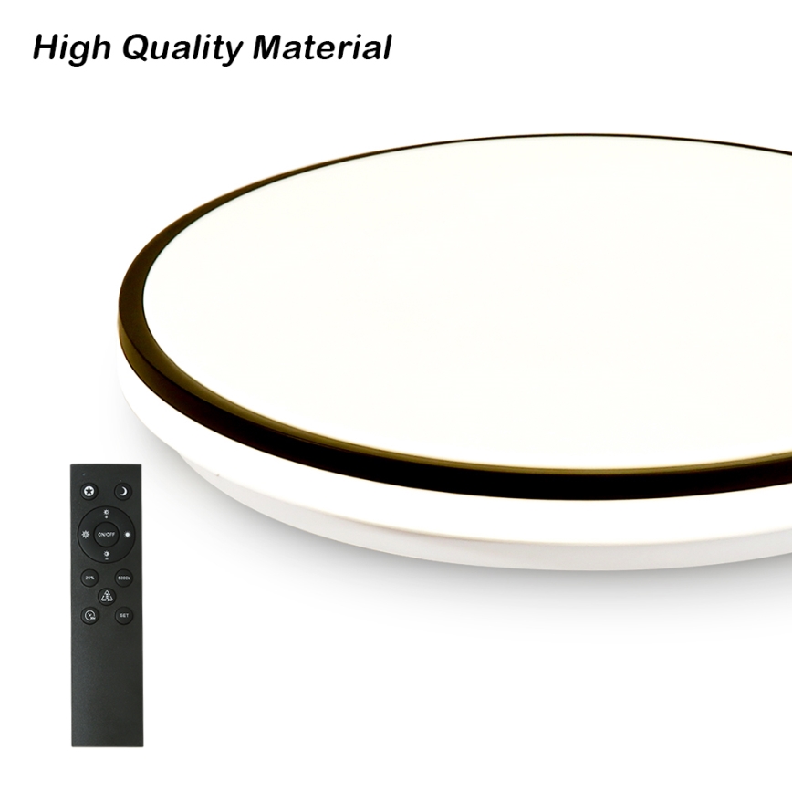 Brilagi - LED Stmívatelné stropní svítidlo SMART LED/24W/230V pr. 38 cm 3000-6000K Wi-Fi Tuya Beacon + dálkové ovládání