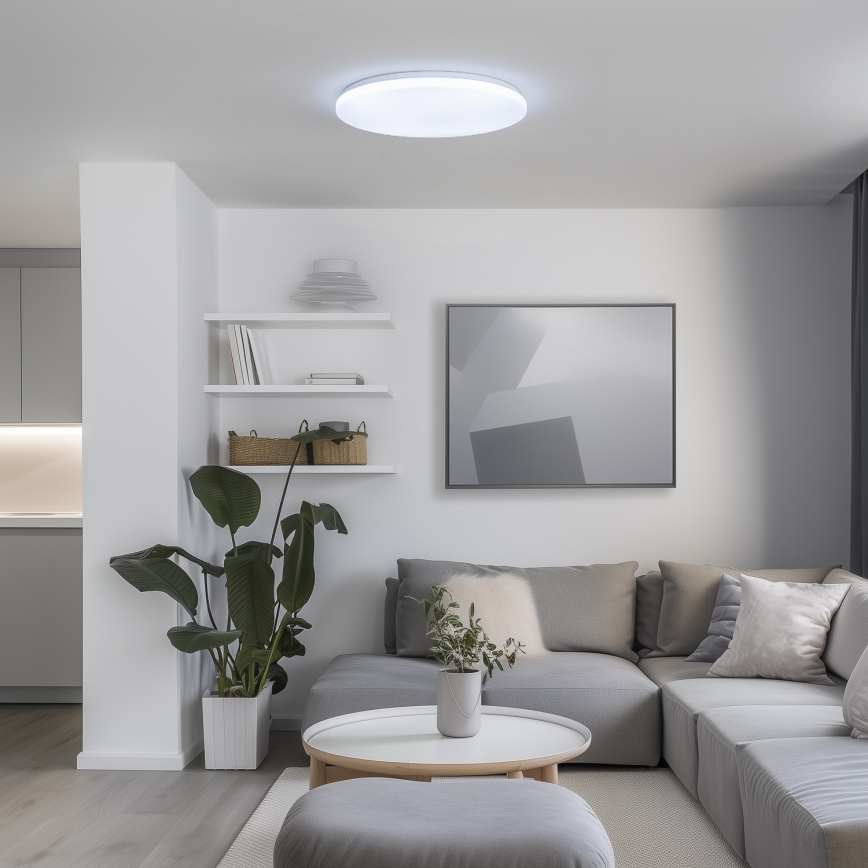 Brilagi - LED Stmívatelné stropní svítidlo SMART LED/36W/230V pr. 48 cm 3000-6000K Wi-Fi Tuya Beacon + dálkové ovládání