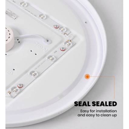 Brilagi - LED Stmívatelné stropní svítidlo SMART LED/36W/230V pr. 48 cm 3000-6000K Wi-Fi Tuya Beacon + dálkové ovládání