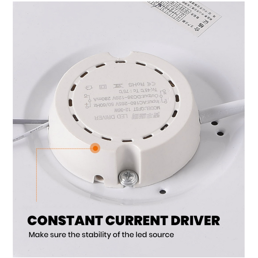 Brilagi - LED Stmívatelné stropní svítidlo SMART LED/36W/230V pr. 48 cm 3000-6000K Wi-Fi Tuya Beacon + dálkové ovládání