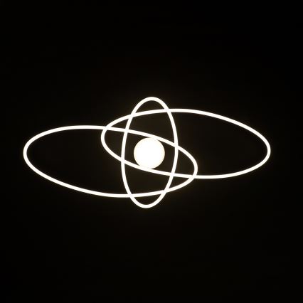 BRILAGI - LED Stmívatelné stropní svítidlo APOLLO LED/58W/230V 3000-6500K 43,2x101,2 cm matný chrom + dálkové ovládání