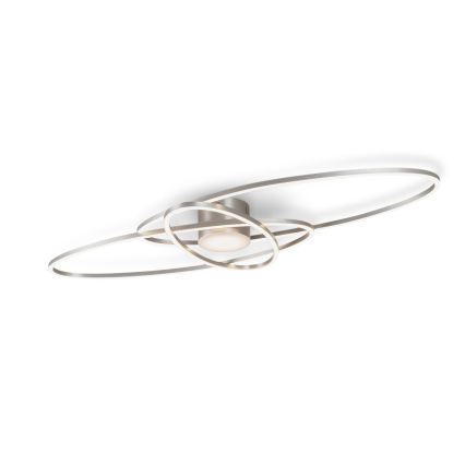 BRILAGI - LED Stmívatelné stropní svítidlo APOLLO LED/58W/230V 3000-6500K 43,2x101,2 cm matný chrom + dálkové ovládání