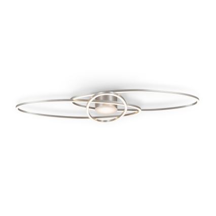 BRILAGI - LED Stmívatelné stropní svítidlo APOLLO LED/58W/230V 3000-6500K 43,2x101,2 cm matný chrom + dálkové ovládání