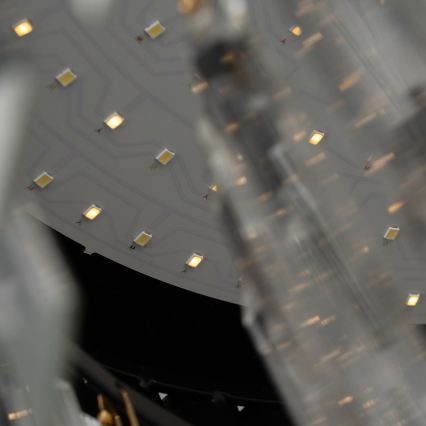 BRILAGI - LED Stmívatelné stropní svítidlo CROWN LED/41W/230V 3000-6000K pr. 48 cm černá + dálkové ovládání