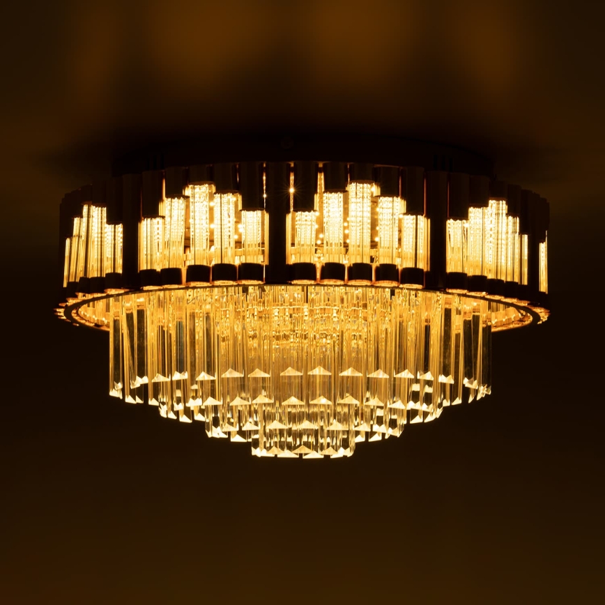 BRILAGI - LED Stmívatelné stropní svítidlo CROWN LED/41W/230V 3000-6000K pr. 48 cm zlatá + dálkové ovládání