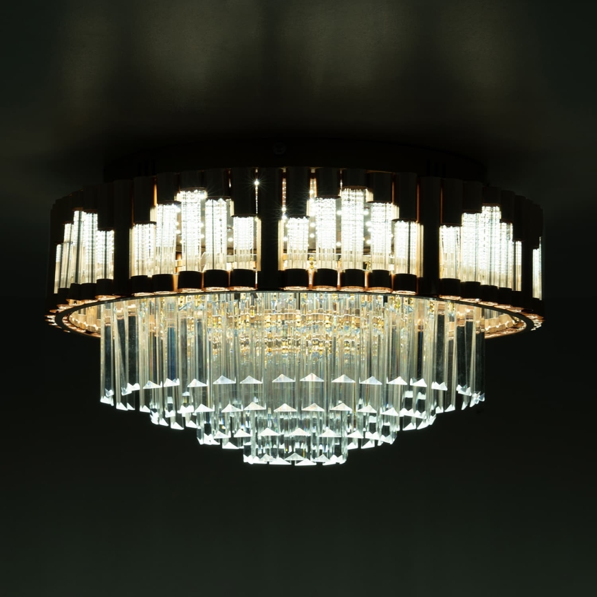 BRILAGI - LED Stmívatelné stropní svítidlo CROWN LED/41W/230V 3000-6000K pr. 48 cm zlatá + dálkové ovládání