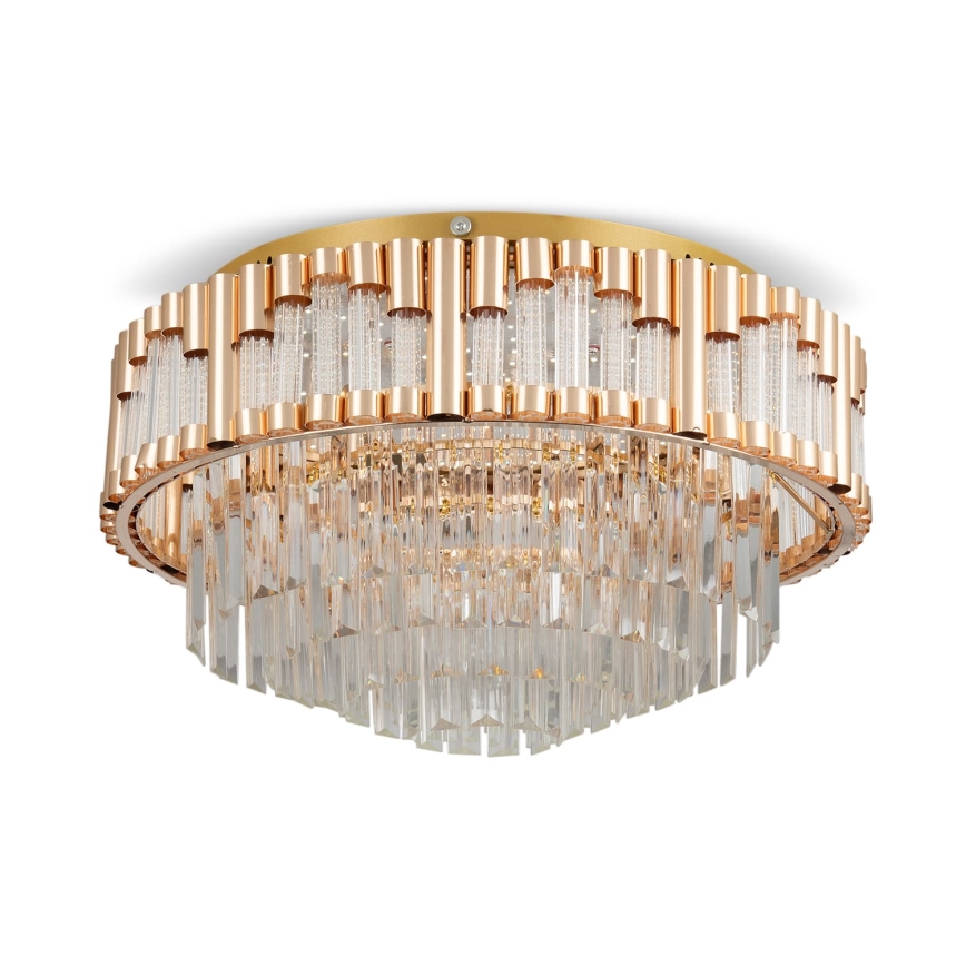 BRILAGI - LED Stmívatelné stropní svítidlo CROWN LED/41W/230V 3000-6000K pr. 48 cm zlatá + dálkové ovládání