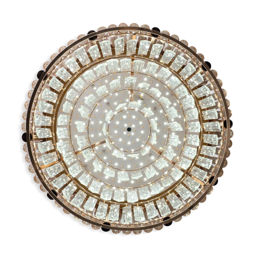BRILAGI - LED Stmívatelné stropní svítidlo CROWN LED/41W/230V 3000-6000K pr. 48 cm zlatá + dálkové ovládání