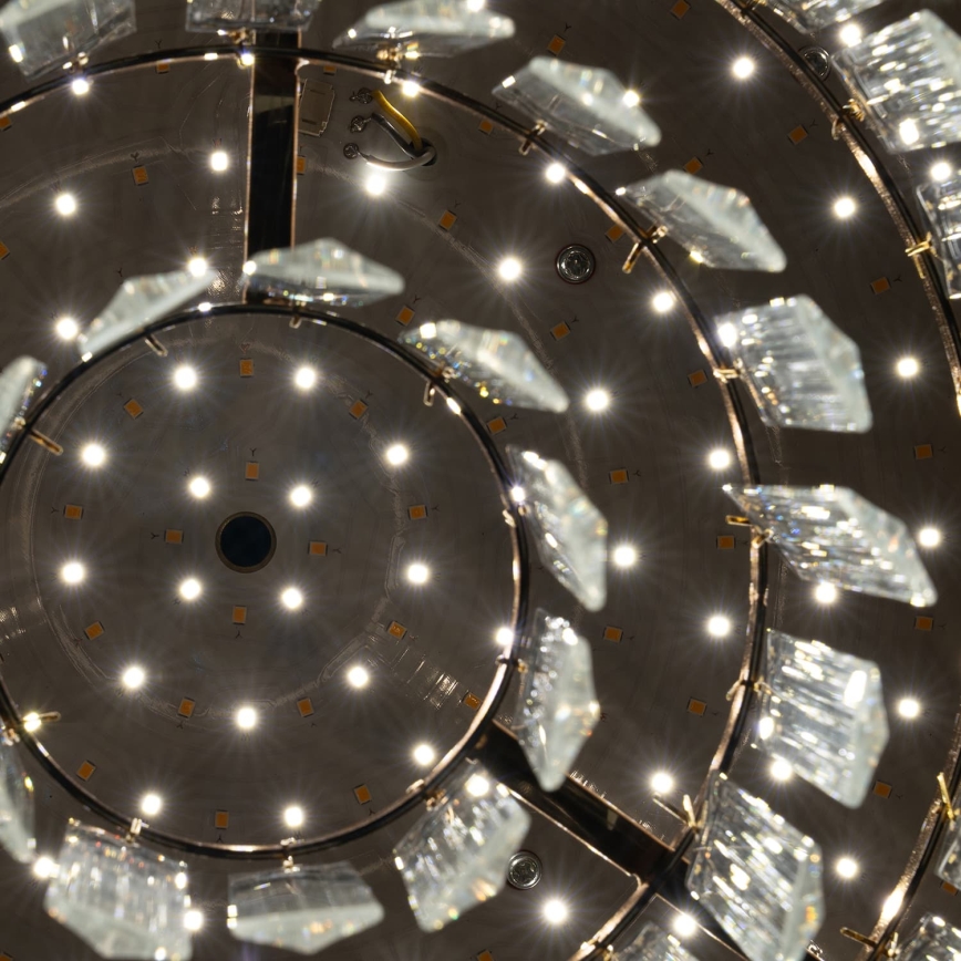 BRILAGI - LED Stmívatelné stropní svítidlo CROWN LED/41W/230V 3000-6000K pr. 48 cm zlatá + dálkové ovládání
