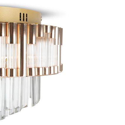 BRILAGI - LED Stmívatelné stropní svítidlo CROWN LED/41W/230V 3000-6000K pr. 48 cm zlatá + dálkové ovládání