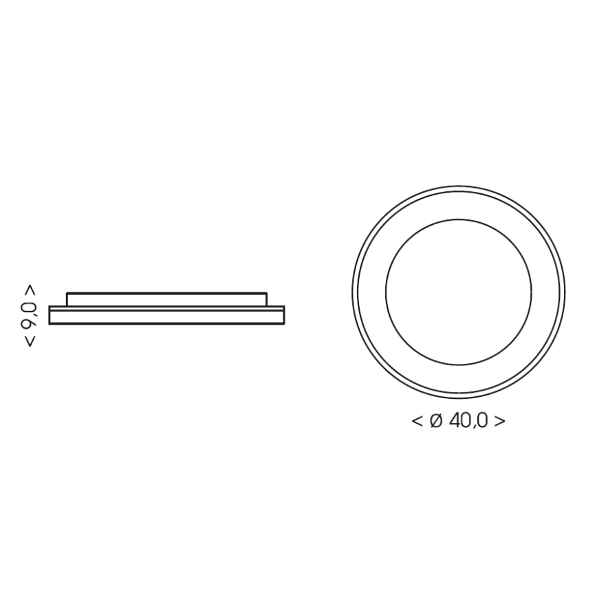 BRILAGI - LED Stmívatelné stropní svítidlo FALCON II LED/67W/230V 3000-6500K pr. 40 cm bílá/béžová + dálkové ovládání
