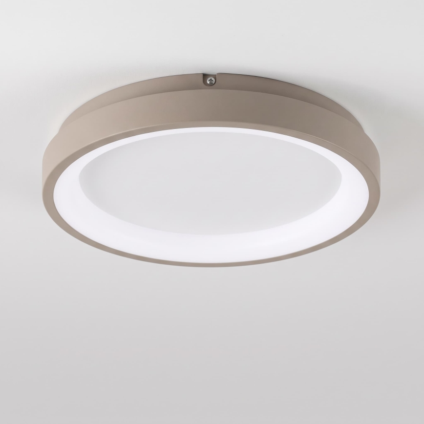 BRILAGI - LED Stmívatelné stropní svítidlo FALCON SLIM LED/42W/230V 3000-6500K pr. 50 cm bílá/béžová + dálkové ovládání