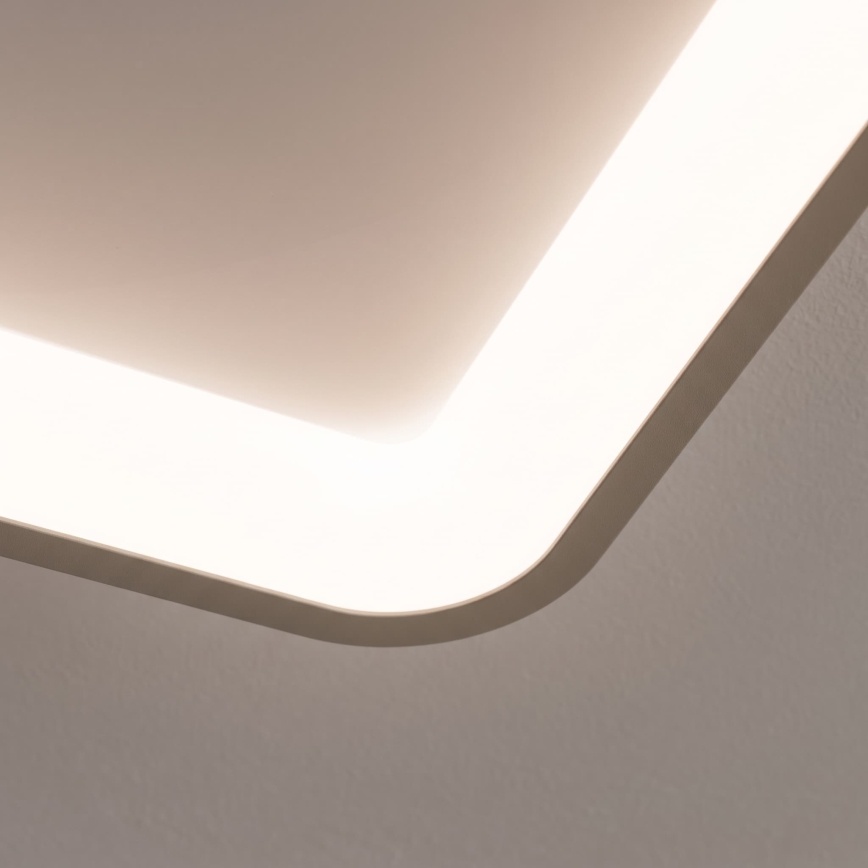 BRILAGI - LED Stmívatelné stropní svítidlo FALCON SLIM LED/50W/230V 3000-6500K 50x50 cm bílá/béžová + dálkové ovládání