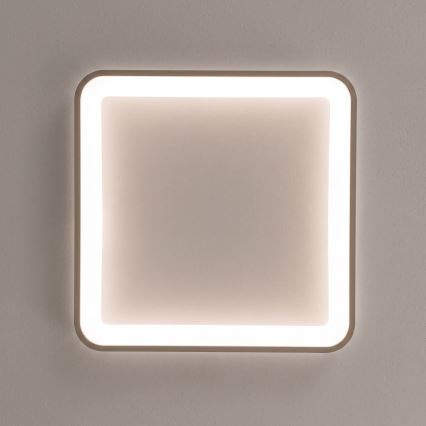 BRILAGI - LED Stmívatelné stropní svítidlo FALCON SLIM LED/50W/230V 3000-6500K 50x50 cm bílá/béžová + dálkové ovládání