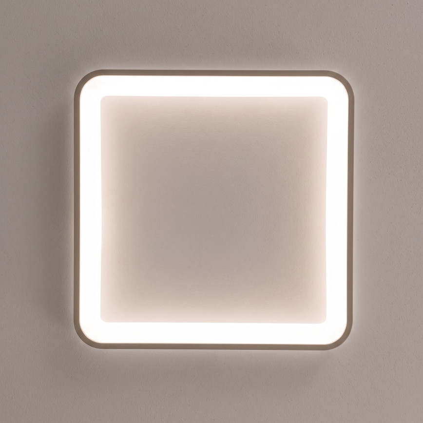 BRILAGI - LED Stmívatelné stropní svítidlo FALCON SLIM LED/50W/230V 3000-6500K 50x50 cm bílá/béžová + dálkové ovládání