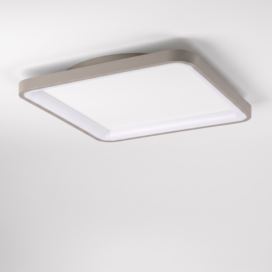 BRILAGI - LED Stmívatelné stropní svítidlo FALCON SLIM LED/50W/230V 3000-6500K 50x50 cm bílá/béžová + dálkové ovládání