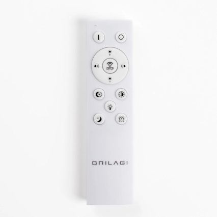 BRILAGI - LED Stmívatelné stropní svítidlo FALCON SLIM LED/50W/230V 3000-6500K 50x50 cm bílá/béžová + dálkové ovládání