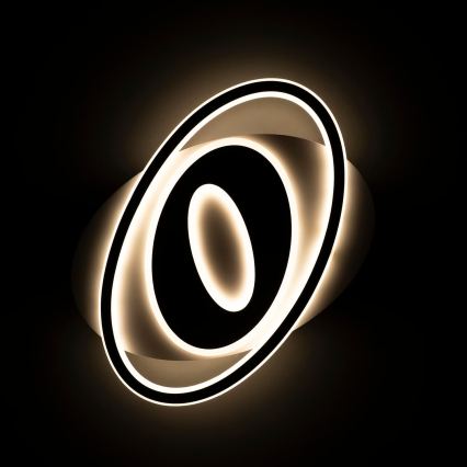 BRILAGI - LED Stmívatelné stropní svítidlo IRIS LED/78W/230V 3000-6000K 37x49 cm bílá + dálkové ovládání