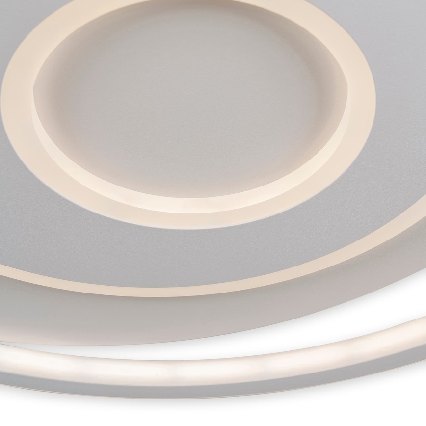 BRILAGI - LED Stmívatelné stropní svítidlo IRIS LED/83W/230V 3000-6000K 46x50 cm bílá + dálkové ovládání