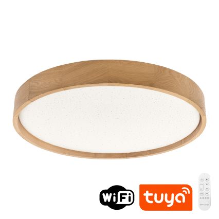 Brilagi - LED Stmívatelné stropní svítidlo MANAROLA SMART STARS LED/36W/230V 3000-6000K Wi-Fi Tuya Beacon pr. 51 cm + dálkové ovládání