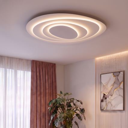 BRILAGI - LED Stmívatelné stropní svítidlo MODERN MAXI LED/105W/230V 3000-6000K 83,5x100 cm + dálkové ovládání