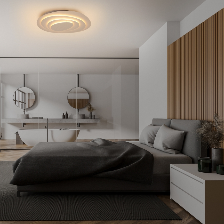 Brilagi - LED Stmívatelné stropní svítidlo MODERN MAXI LED/87W/230V 3000-6000K 67x80 cm + dálkové ovládání