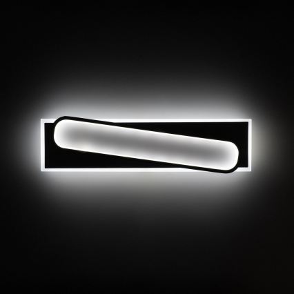 Brilagi - LED Stmívatelné stropní svítidlo OUTLINE LED/52W/230V 3000-6000K 15x60 cm bílá/černá + dálkové ovládání