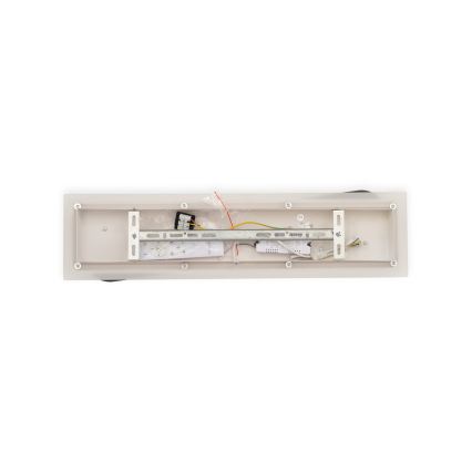 Brilagi - LED Stmívatelné stropní svítidlo OUTLINE LED/52W/230V 3000-6000K 15x60 cm bílá/černá + dálkové ovládání