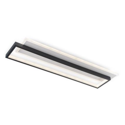 BRILAGI - LED Stmívatelné stropní svítidlo OUTLINE LED/66W/230V 3000-6000K 15x60 cm bílá/černá + dálkové ovládání