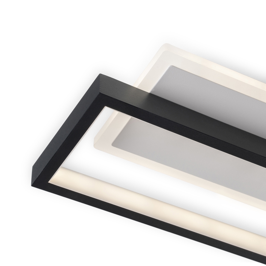BRILAGI - LED Stmívatelné stropní svítidlo OUTLINE LED/66W/230V 3000-6000K 15x60 cm bílá/černá + dálkové ovládání