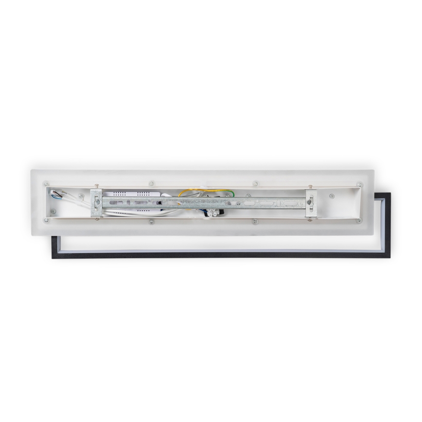 BRILAGI - LED Stmívatelné stropní svítidlo OUTLINE LED/66W/230V 3000-6000K 15x60 cm bílá/černá + dálkové ovládání