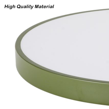 Brilagi - LED Stmívatelné stropní svítidlo POOL LED/48W/230V 3000-6000K pr. 40 cm zelená + dálkové ovládání