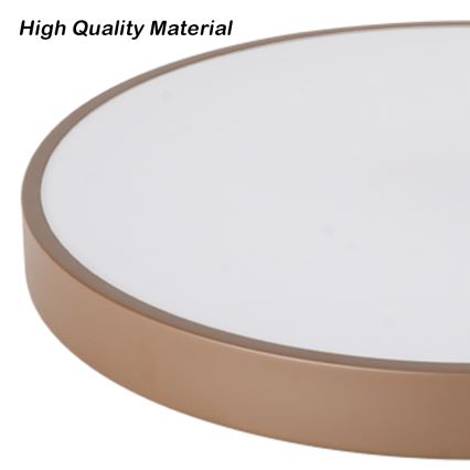 Brilagi - LED Stmívatelné stropní svítidlo POOL LED/60W/230V 3000-6000K pr. 60 cm hnědá + dálkové ovládání