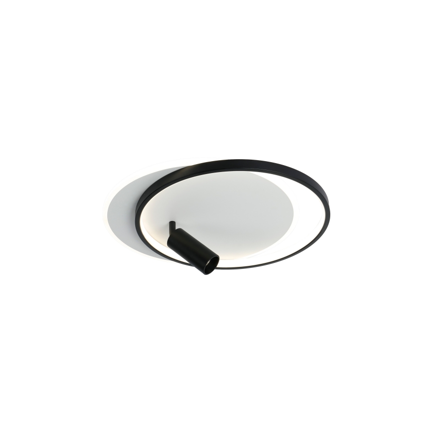 Brilagi - LED Stmívatelné stropní svítidlo UNITY LED/48W/230V + 1xGU10/3W 3000-6000K 39x45 cm bílá/černá + dálkové ovládání