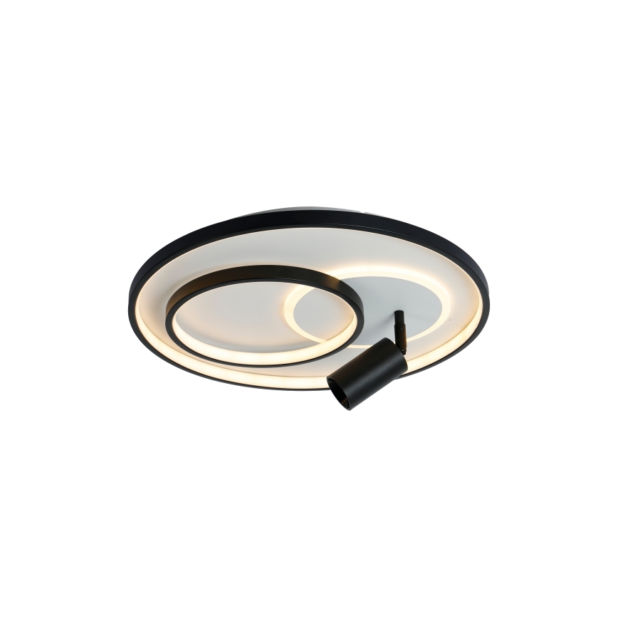 Brilagi - LED Stmívatelné stropní svítidlo UNITY LED/60W/230V + 1xGU10/3W 3000-6000K pr. 50 cm bílá/černá + dálkové ovládání
