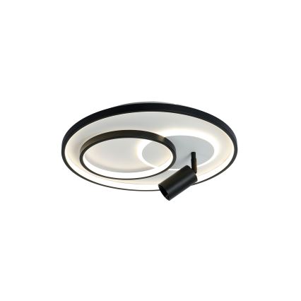 Brilagi - LED Stmívatelné stropní svítidlo UNITY LED/60W/230V + 1xGU10/3W 3000-6000K pr. 50 cm bílá/černá + dálkové ovládání