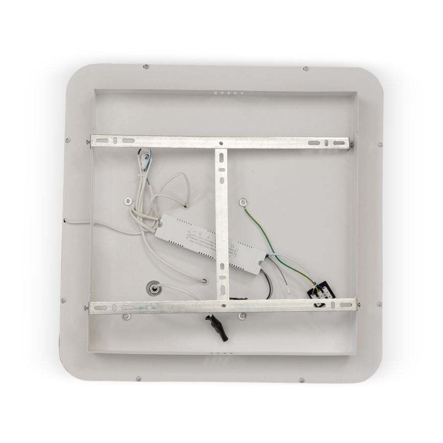 Brilagi - LED Stmívatelné stropní svítidlo UNITY LED/75W/230V + 1xGU10/3W 3000-6000K 50x50 cm bílá/černá + dálkové ovládání