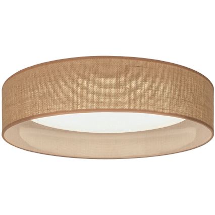 Brilagi - LED Stmívatelné stropní svítidlo VELVET SMARTIX STARS LED/24W/230V 3000-6000K pr. 45 cm béžová Wi-Fi Tuya Beacon + dálkové ovládání