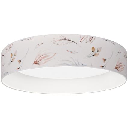 Brilagi - LED Stmívatelné stropní svítidlo VELVET SMARTIX STARS LED/24W/230V 3000-6000K pr. 45 cm bílá/květiny Wi-Fi Tuya Beacon + dálkové ovládání