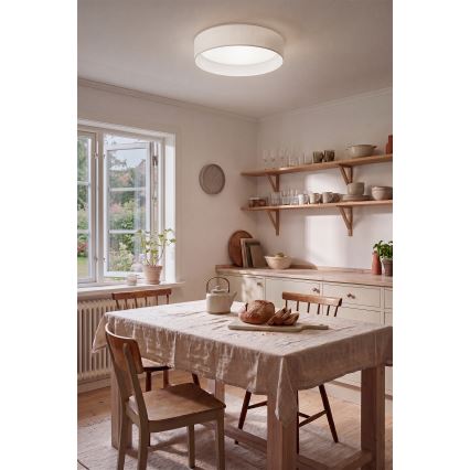 Brilagi - LED Stmívatelné stropní svítidlo VELVET SMARTIX STARS LED/24W/230V 3000-6000K pr. 45 cm bílá Wi-Fi Tuya Beacon + dálkové ovládání