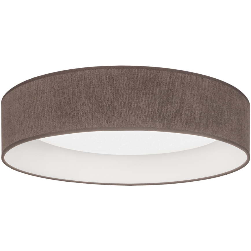 Brilagi - LED Stmívatelné stropní svítidlo VELVET SMARTIX STARS LED/24W/230V 3000-6000K pr. 45 cm hnědá Wi-Fi Tuya Beacon + dálkové ovládání