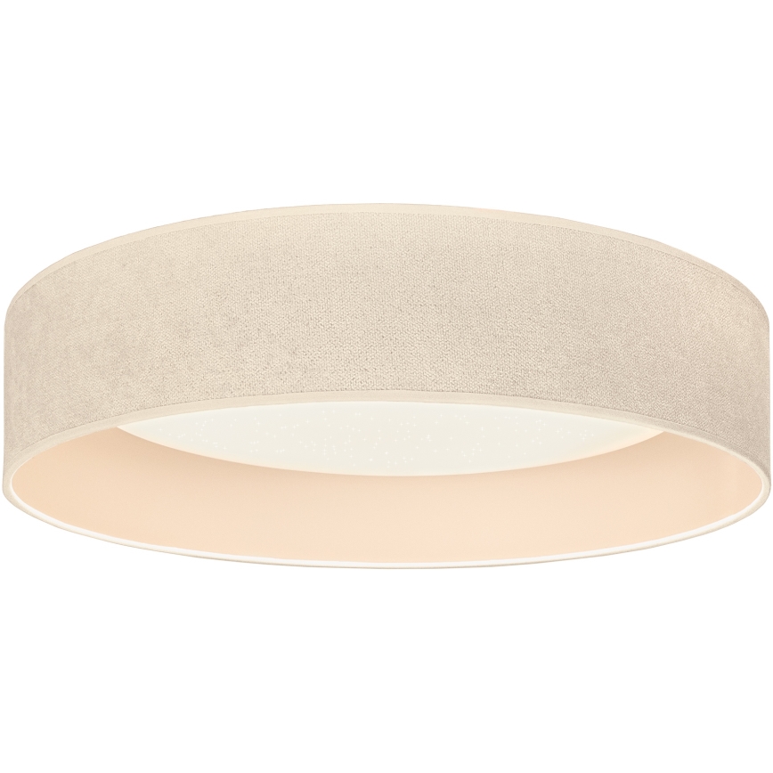 Brilagi - LED Stmívatelné stropní svítidlo VELVET SMARTIX STARS LED/24W/230V 3000-6000K pr. 45 cm krémová Wi-Fi Tuya Beacon + dálkové ovládání