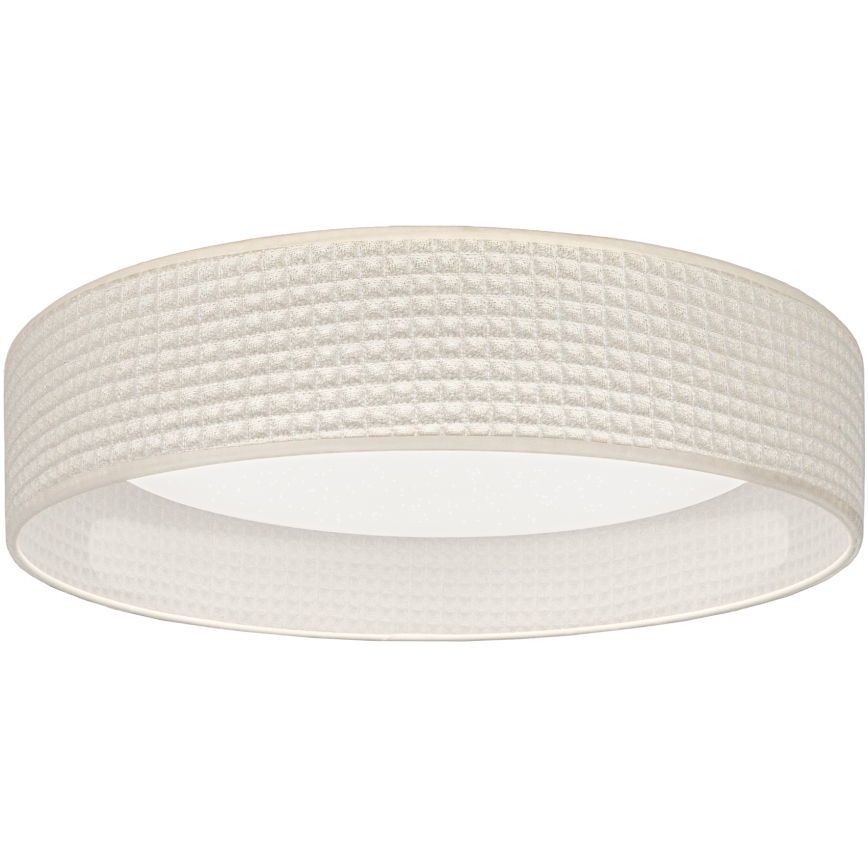 Brilagi - LED Stmívatelné stropní svítidlo VELVET SMARTIX STARS LED/24W/230V 3000-6000K pr. 45 cm krémová Wi-Fi Tuya Beacon + dálkové ovládání
